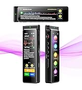 72GB Digital Voice Recorder with Playback - NekSide Full Touchscreen Voice Activated Recorder wit...