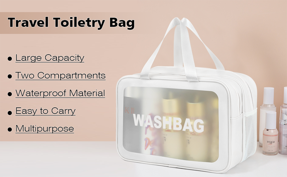 Multipurpose travel toiletry bag