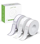 NELKO P21 Genuine Adhesive Pattern with Border 2.0 Label Paper 14x40mm (0.55