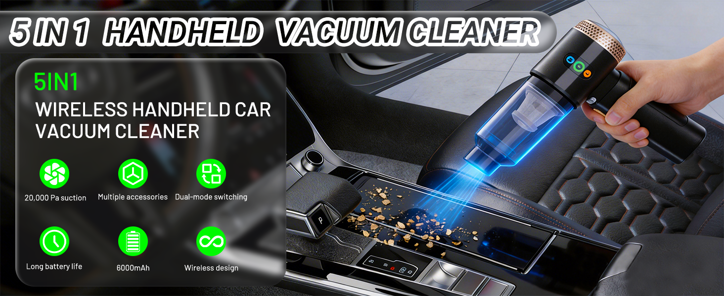 car vacuum portable cordless