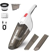 Shop-Vac Wet/Dry Handheld Vacuum, Powerful Small Vacuum Cordless Rechargeable, Wall-Mounted Hand ...