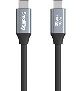 SMALLRIG USB C to C Data Cable - 1.97ft/60cm, 20Gbps Speed, PD 100W Fast Charging, for iPhone, Ma...