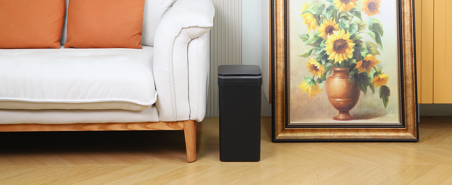 bathroom trash can