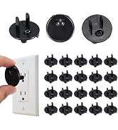MECCANIXITY 20 Pack Outlet Covers Proofing, Electrical Safety Plug Covers Outlets Socket Proof Ca...