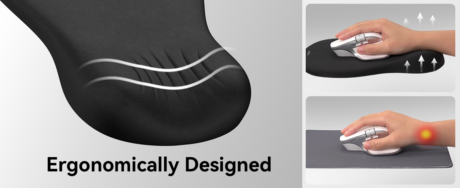 Mouse Pad with Wrist Rest