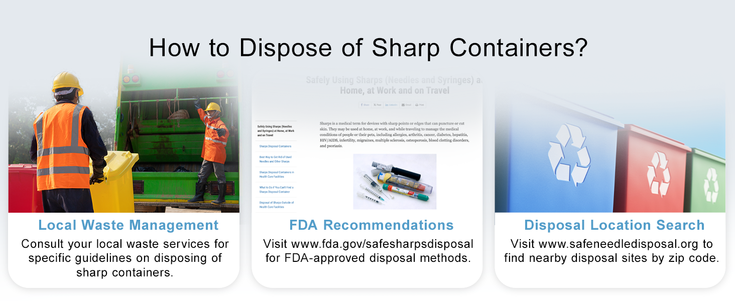 sharps containers for home use, needle disposal containers home, sharps disposal container, box