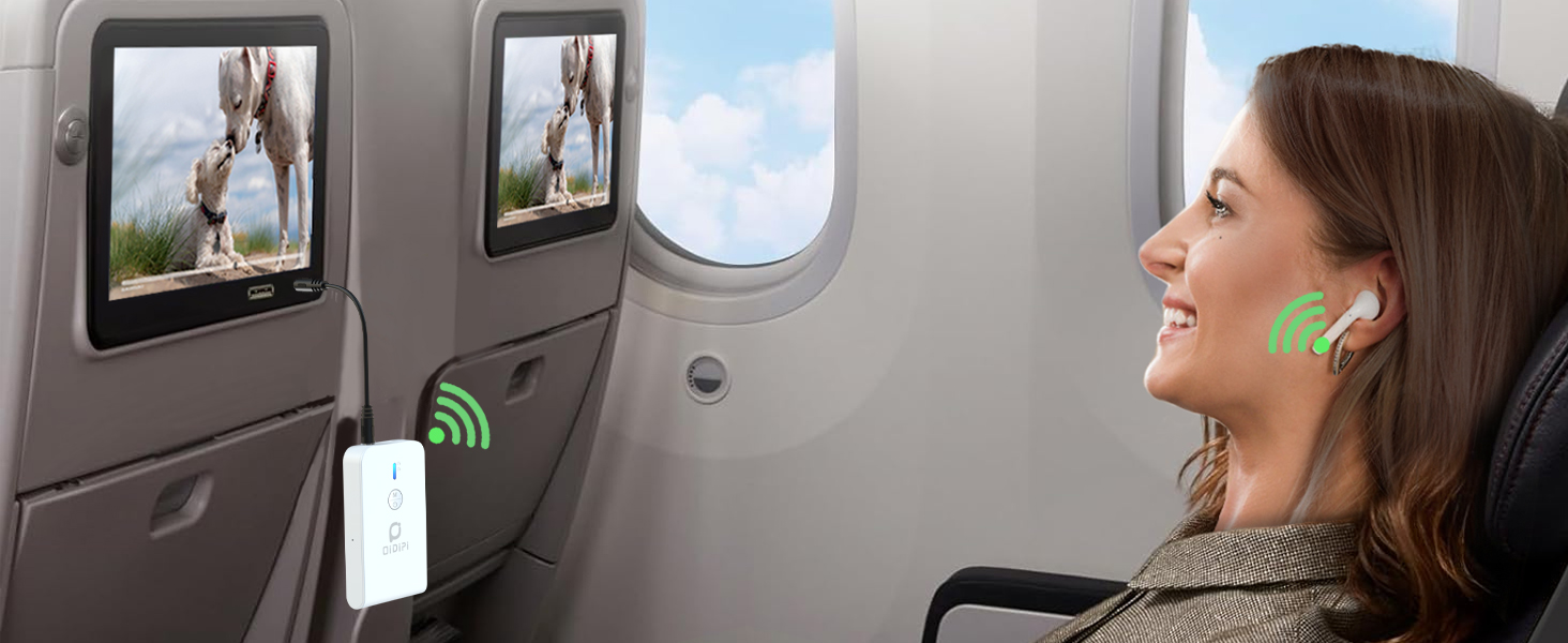 airplane wireless headphone adapter