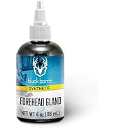 Hunters Specialties Buck Bomb Synthetic Forehead Gland Liquid Scent w/Wicks | Deer Buck Lure Hunt...