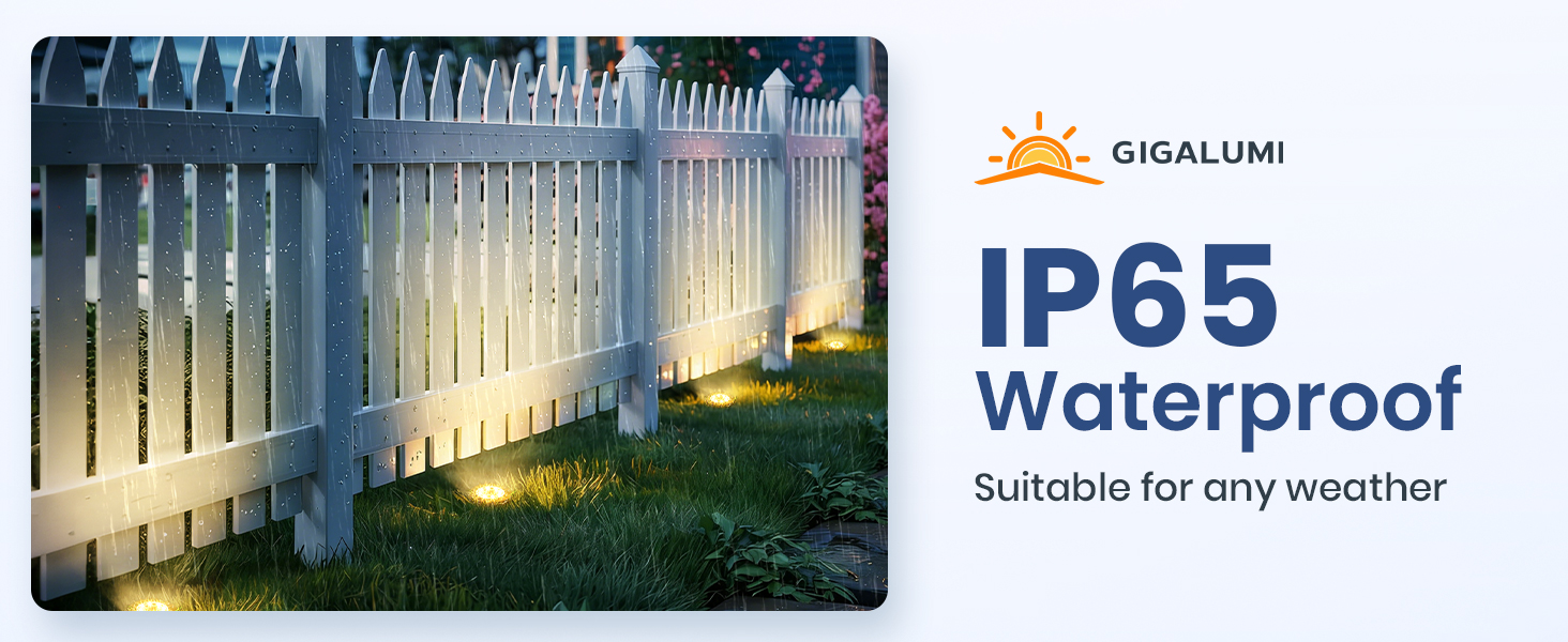 solar fence lights