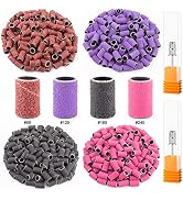 Rolybag Sanding Bands for Nail Drill Nail Sanding Bands Professional Sanding bit Nails 240 Pieces...