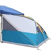 UNP Camping Cube | Pop Up Canopy Side Tent for 10' x 10' Canopies Tent Easy Set Up Gazebo (Canopy...