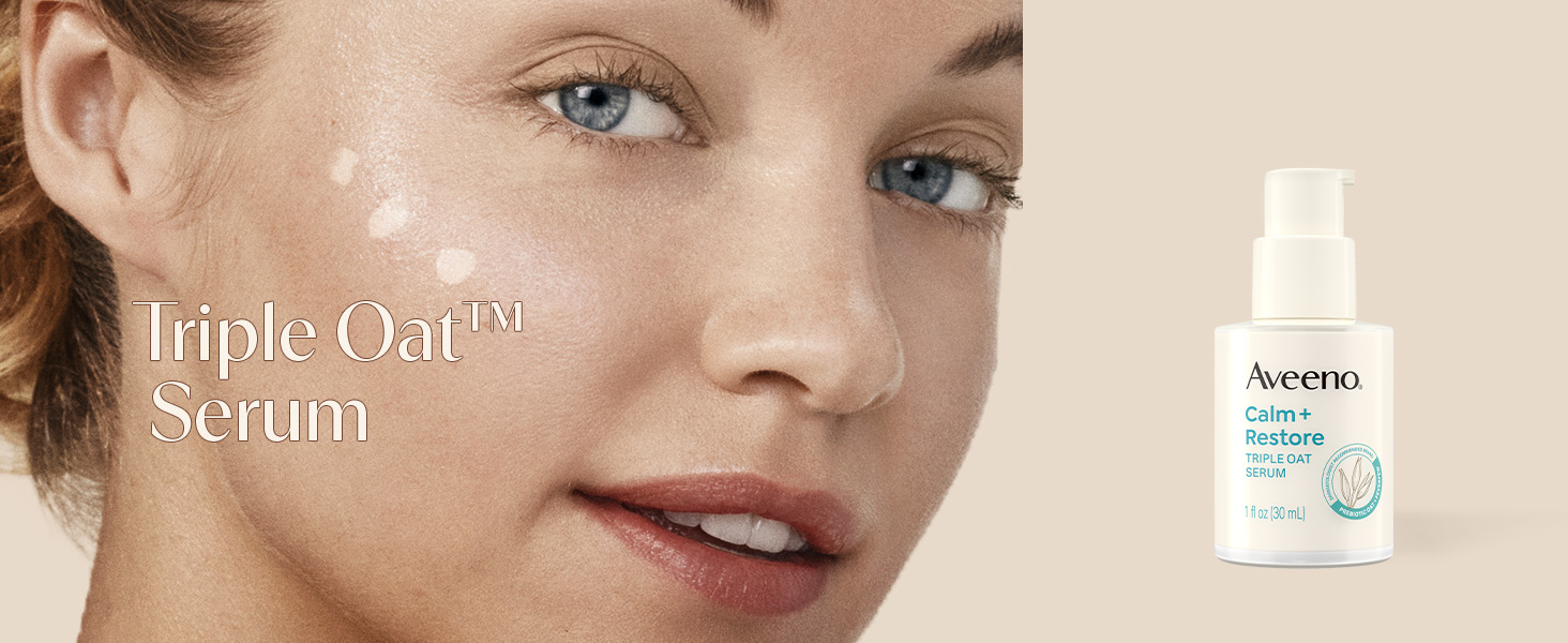 Soothing sensitive skin care routine