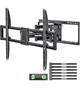 monTEK Heavy-Duty Full Motion TV Wall Mount Bracket for 50–100? TVs up to 200 lbs – 4X Load Teste...