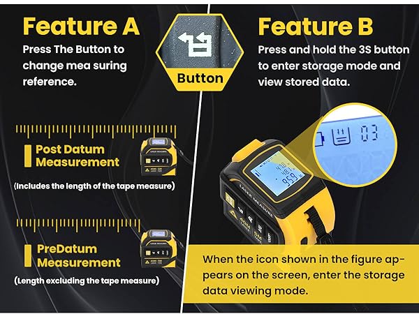 tape measure with laser