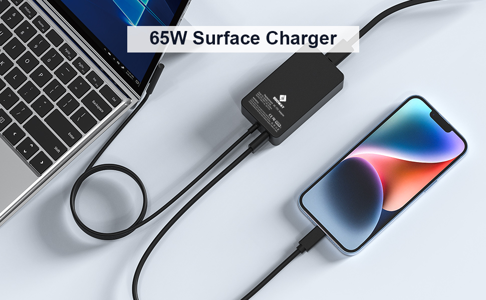 65W surface charger