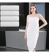 Bath Towel Set of 4 Extra Large Bath Sheet 35"x70" Oversized Bath Towel Soft Microfiber Bathroom ...