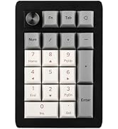 EPOMAKER EK21 VIA Gasket Number Pad with 1000mAh Battery, BT 5.0/2.4GHz/Wired Hot-Swap Numpad wit...
