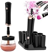 Senbowe Upgraded Makeup Brush Cleaner and Dryer Machine, Electric Cosmetic Automatic Brush Spinne...