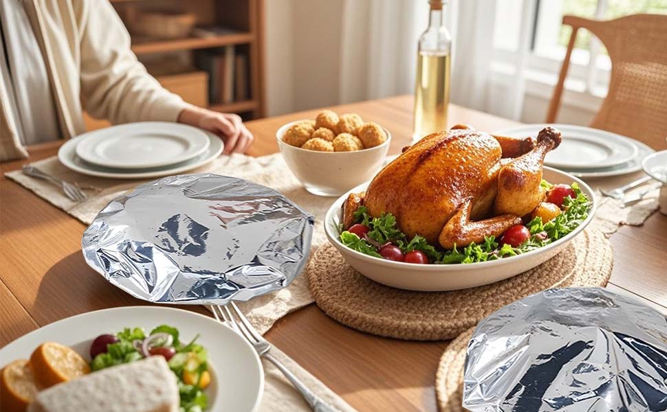  Warmth Retention, Reusable and Stretchable, Fits Plates, Bowls, and Containers