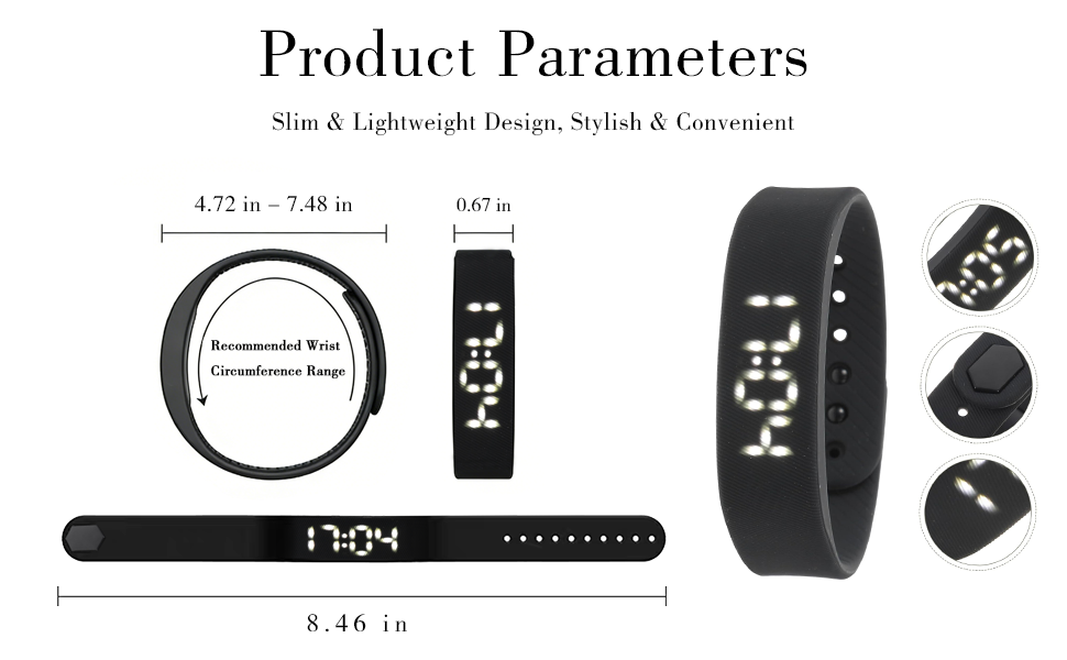 vibrating alarm wristband