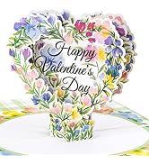 Ribbli Valentines Day Cards,Valentines Pop Up Card, Happy Valentine's Day Card, Valentines Day Ca...
