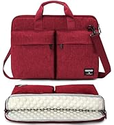 KINGSLONG Slim 17.3 inch Laptop Bag Sleeve Carrying Case with Shoulder Strap, Notebook Ultrabooks...