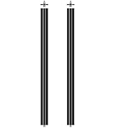 TARION Modular Base Extension Rod - 43.3"/110cm Extension Pole Set (2× 21.6" Sections) Compatible...