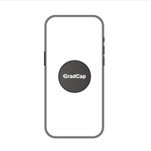 GradCap Metal Plate Disc Magnetic Car Phone Holder Mount Dash Magnet Replacement Round Circle Cradle