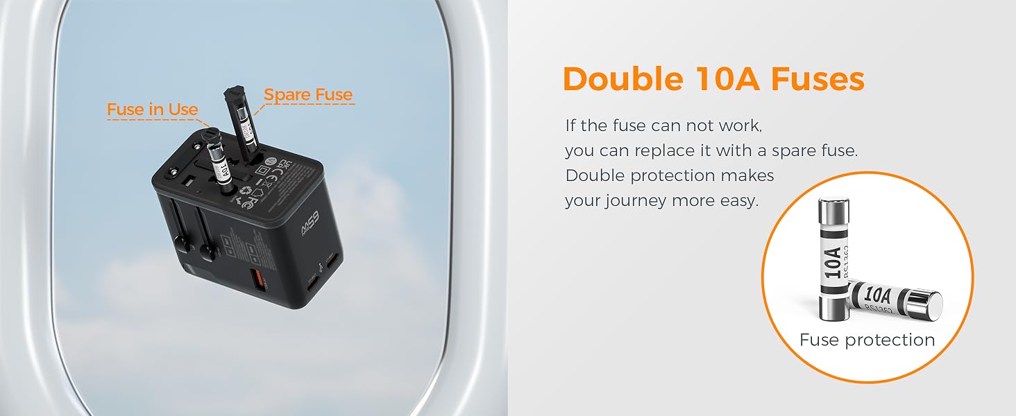 European travel plug adapter