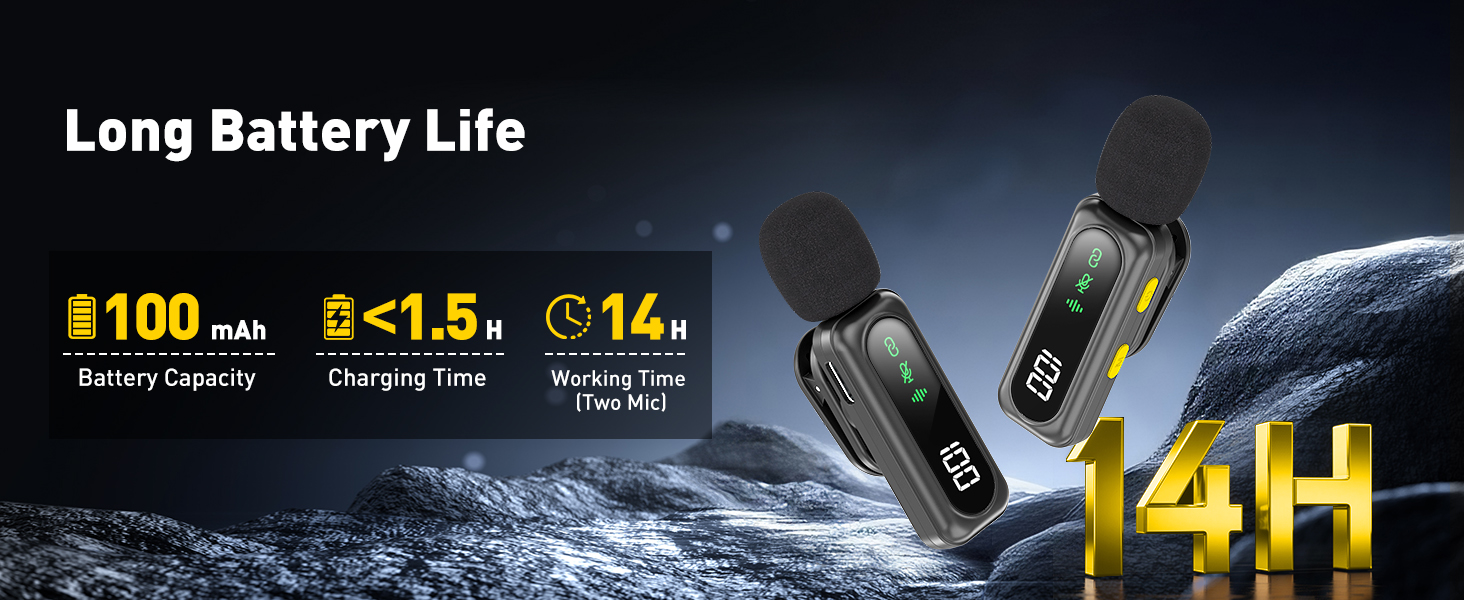 lapel microphone wireless