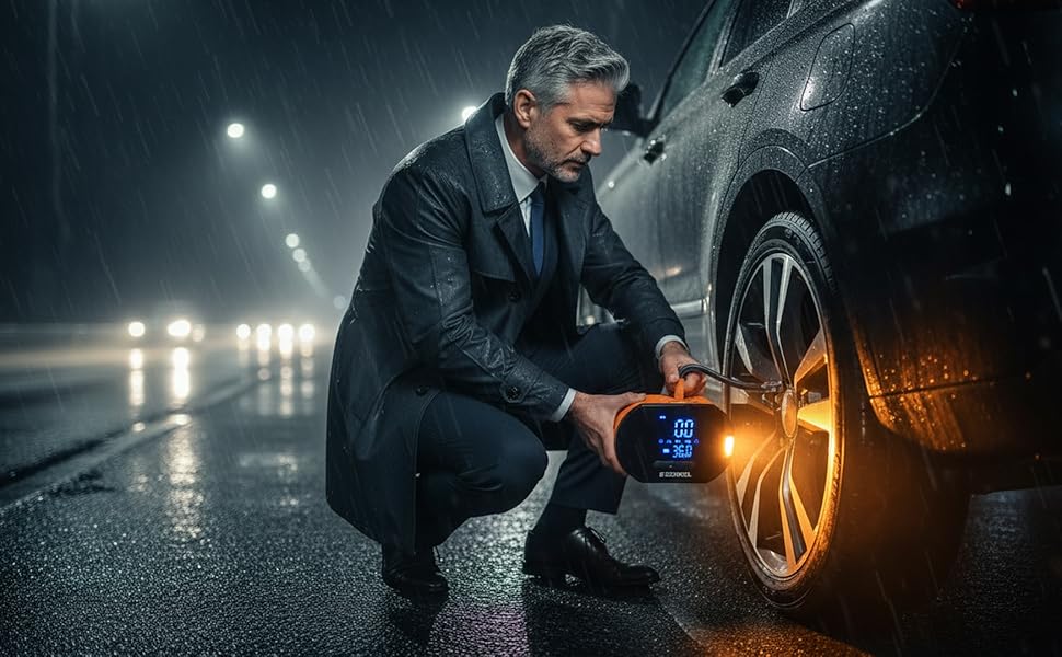 Tire Inflator Portable Air Compressor