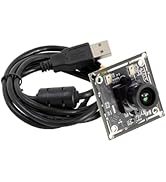 Arducam USB Camera Module, 2MP Lightburn Camera, IMX662 Ultra Low Light USB2.0 Webcam
