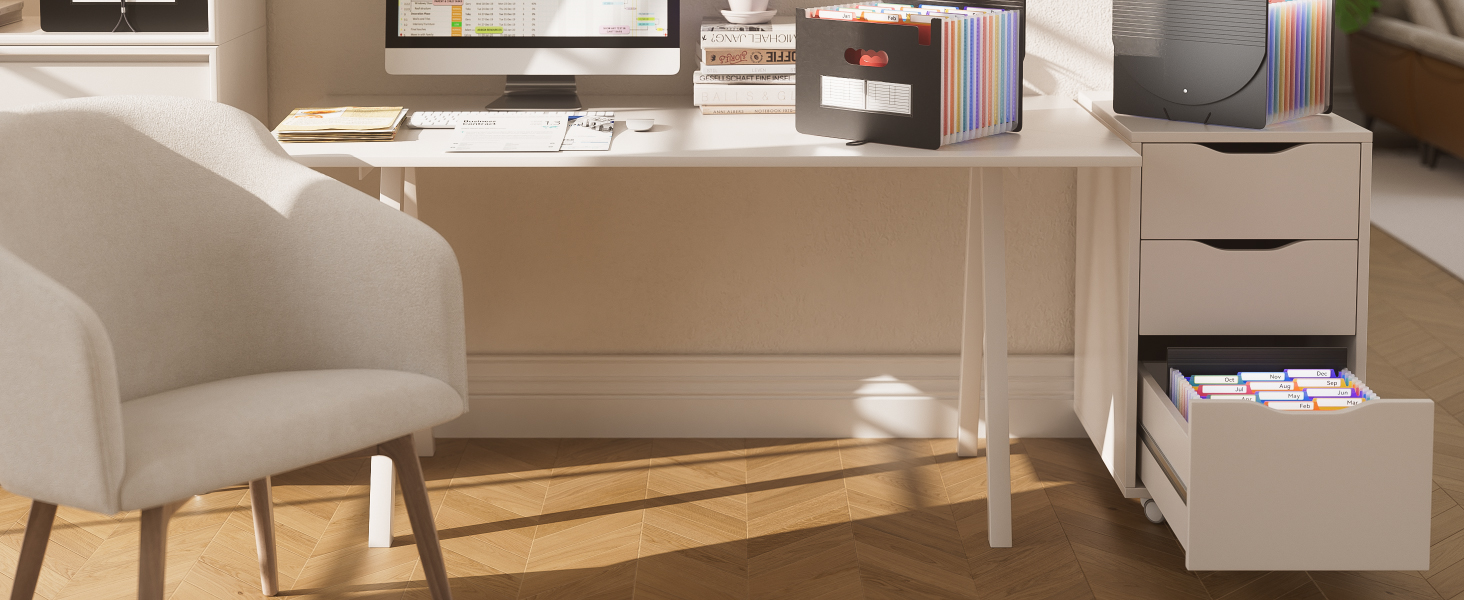 ThinkTex Expanding File Folder 12 Pockets Accordion File Organizer