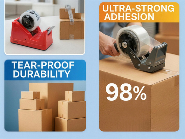 1.88 in clear shipping tape heavy duty 12 rolls bulk heavy duty packing boxing tape for shipping