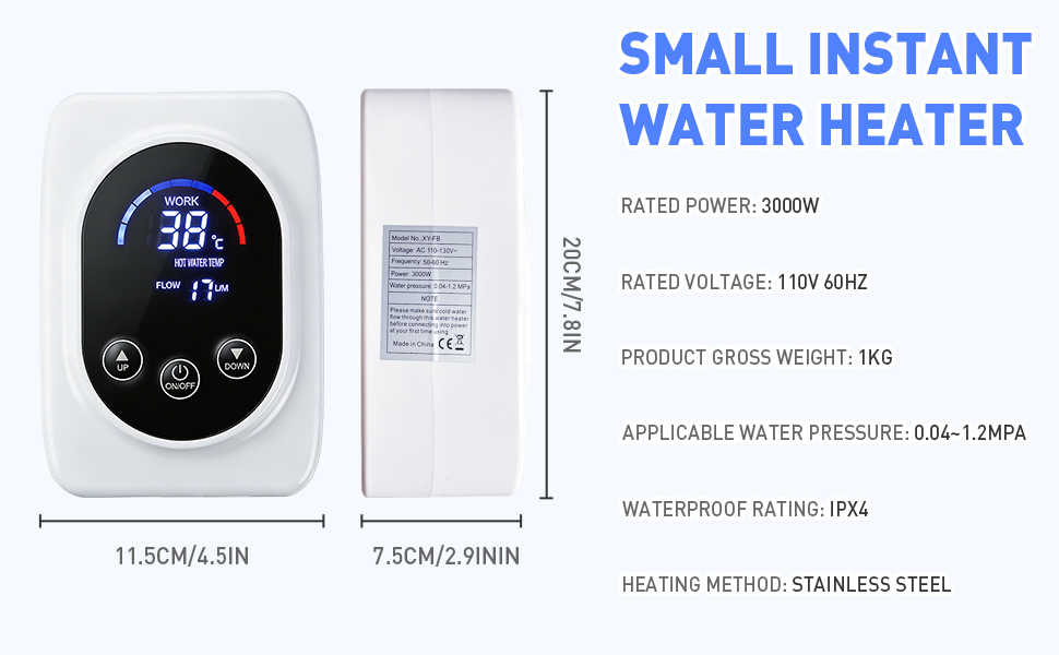 Tankless Water Heater Electric