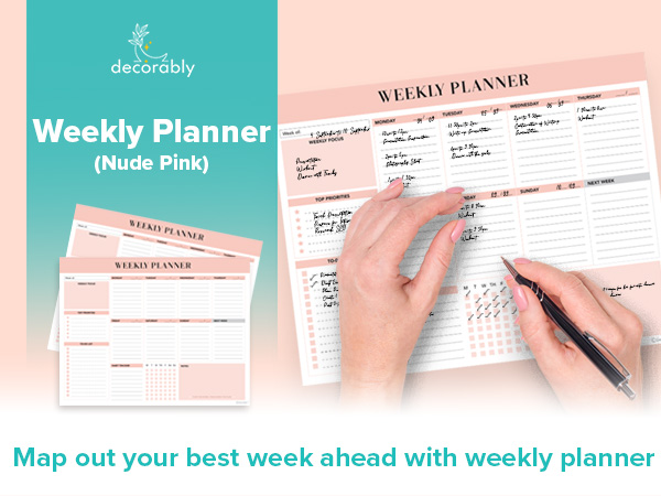 weekly to do planner