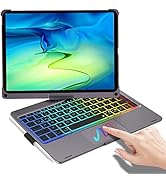 BORIYUAN Touchpad Keyboard Case for iPad 10th Generation 10.9" 2022 - Multi-Touch Trackpad,7 Colo...