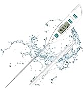 BOMATA Waterproof IPX7 Thermometer for Water, Liquid, Candle and Cooking. Instant Read Food Therm...