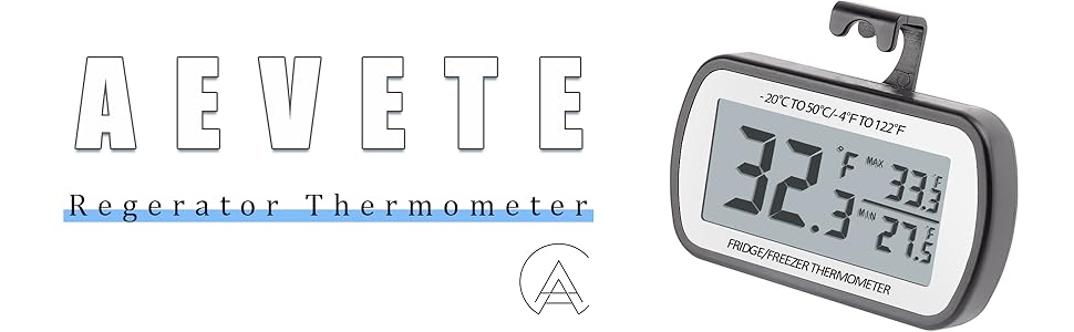 refrigerator thermometer 2 pack freezer thermometer fridge thermometers