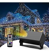 AIRIVO Outdoor Laser Lights Projector, 5 Color Motion Firefly Lights Star Show Projection Light, ...