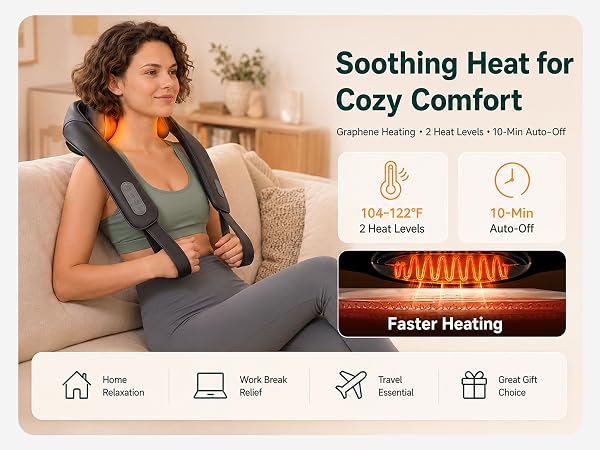 neck massager with heat