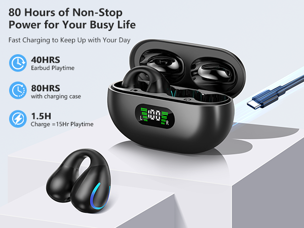 80 Hours of Non-StopPower for Your Busy Life