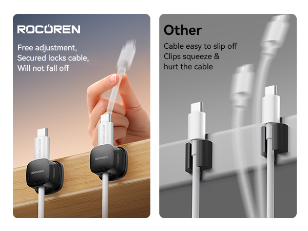 Magnetic Cable Clips