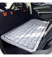 Backseat Pet Bed Mat,Anti Slip Pet Travel Dog Bed,Plaid Dog Bed for Car Back Seat, Custom Fit for...