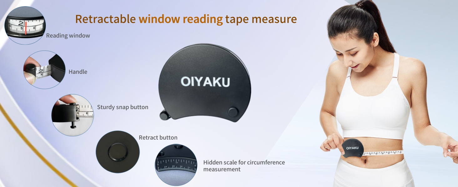 Soft Fabric Tape Measure Cloth Tape Measure Measuring Tape Retractable Waist Measuring Tape