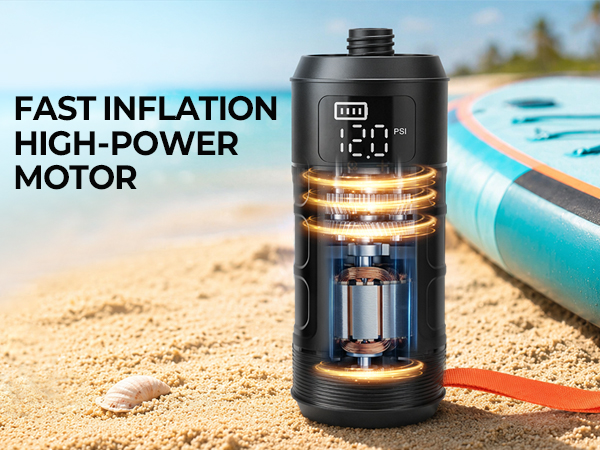 paddle board electric pump