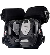 NoCry Professional Heavy Duty Knee Pads for Men and Women - with Enhanced Hard Cap and Improved A...