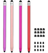 CFDXK Stylus Pens for Touch Screens,2 in 1 Capacitive Stylus for iPad iPhone Tablets Samsung Gala...