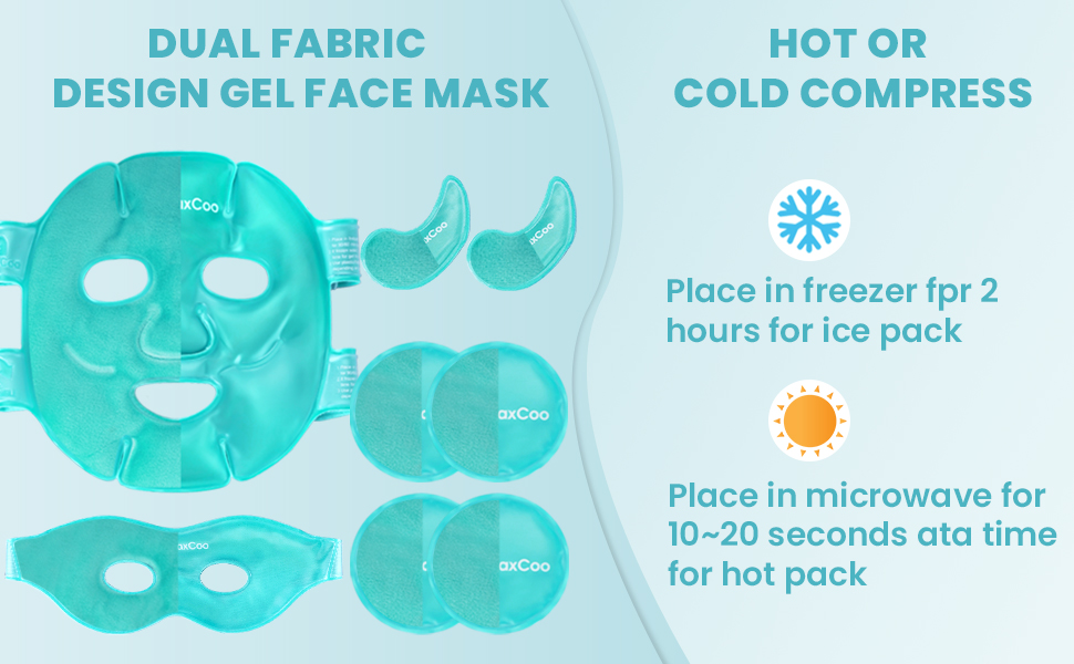 cooling face mask