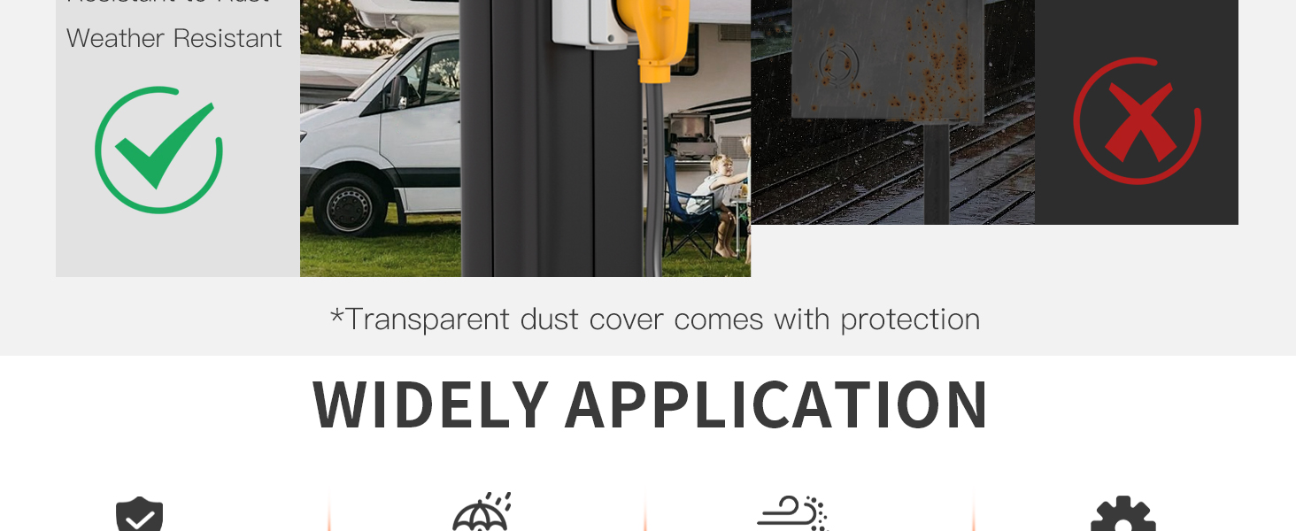 50 Amp Power Outlet Box